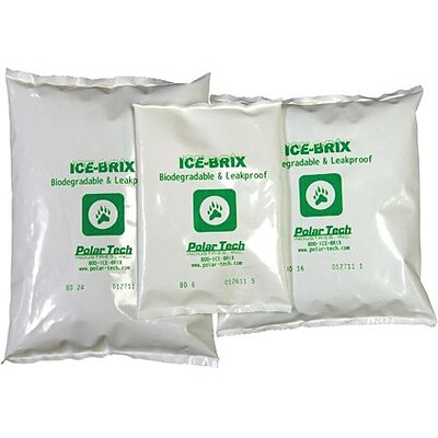 Ice Brix Cold Gel Packs, 8 x 6 x 1.25, 24 oz, 24/Carton (IBB24)