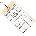 Staples - 6 1/4 x 3 1/8 - (0500-0999) Inventory Tag 2 Part Carbonless # 8 - Pre-Wired, 500/Case