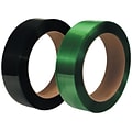 16 x 6 Core, Polyester Strapping, Machine Grade, Black (SPS5220)