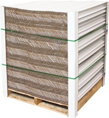 3 x 3 x 72 Heavy Duty Edge Protectors, .225, 20/Carton (EP3372225BX)