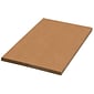 The Packaging Wholesalers 36" x 36"  Staples Corrugated Sheet, 5/Bundle (BSSP3636)