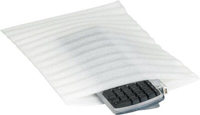 4 x 8 - Staples Flush Cut Foam Pouch, 500/Case