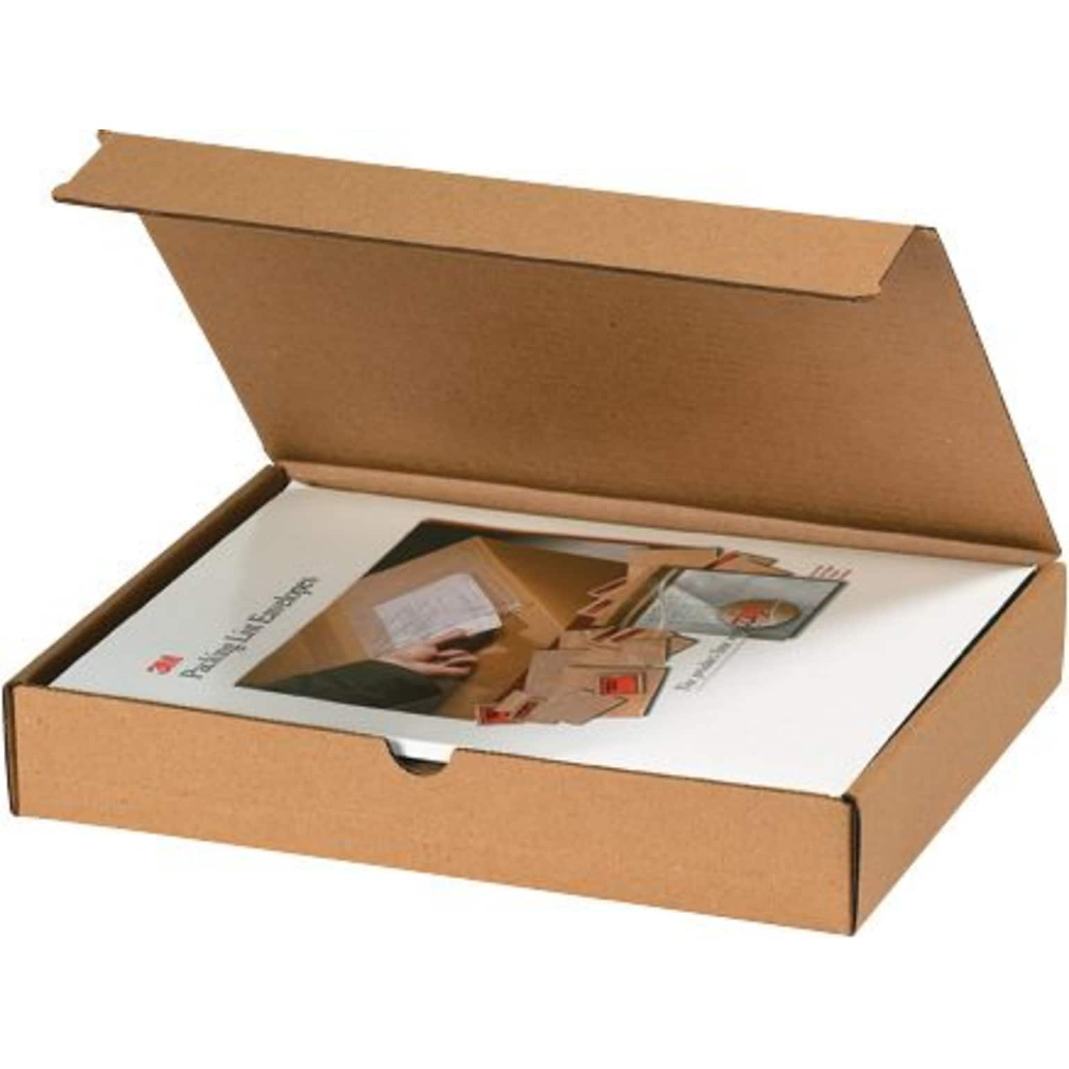 Literature Mailers, 9 x 6 1/2 x 1 3/4, Kraft, 50/Bundle (ML961K)