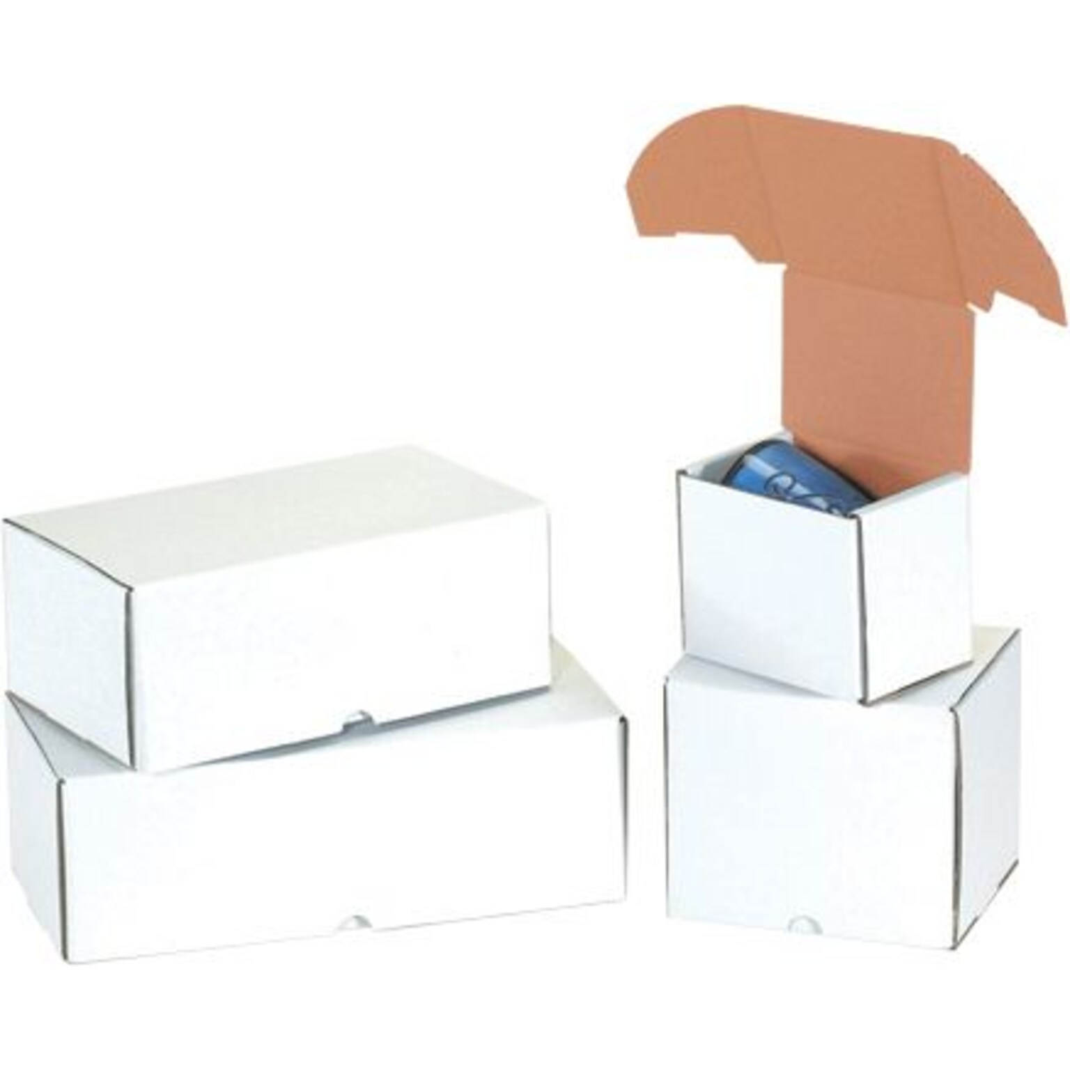 5 5/8 x 4 3/16 x 5 - Staples Outside Tuck Mailer, 50/Bundle