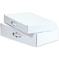 Corrugated Carrying Cases, 24 x 14 x 4, White, 10/Bundle (MCC6)