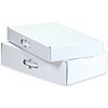 Corrugated Carrying Cases, 12 1/8 x 9 1/4 x 3, White, 10/Bundle (MCC1)