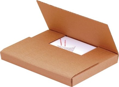 Easy-Fold Mailers, 12 1/2 x 12 1/2 x 2 1/2, Kraft, 50/Bundle (M12122K)