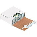 Self-Seal CD Mailers, 5 3/4 x 5 1/16 x 1 3/4, White, 200/Bundle (MM1002)