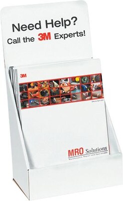 Quill Brand® Literature Counter Display Header Card, White, 10/Bundle (MDIS102H)