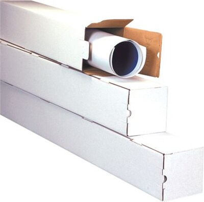 3 x 3 x 30 - Staples Square Mailing Tube, 25/Bundle