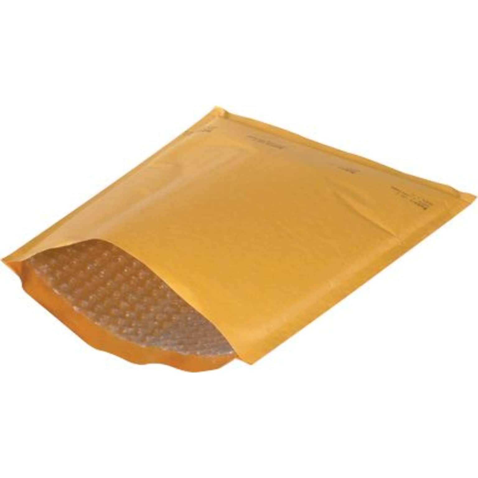 Quill Brand® 6 x 10 Kraft #0 Heat-Seal Bubble Mailers, 25/Case