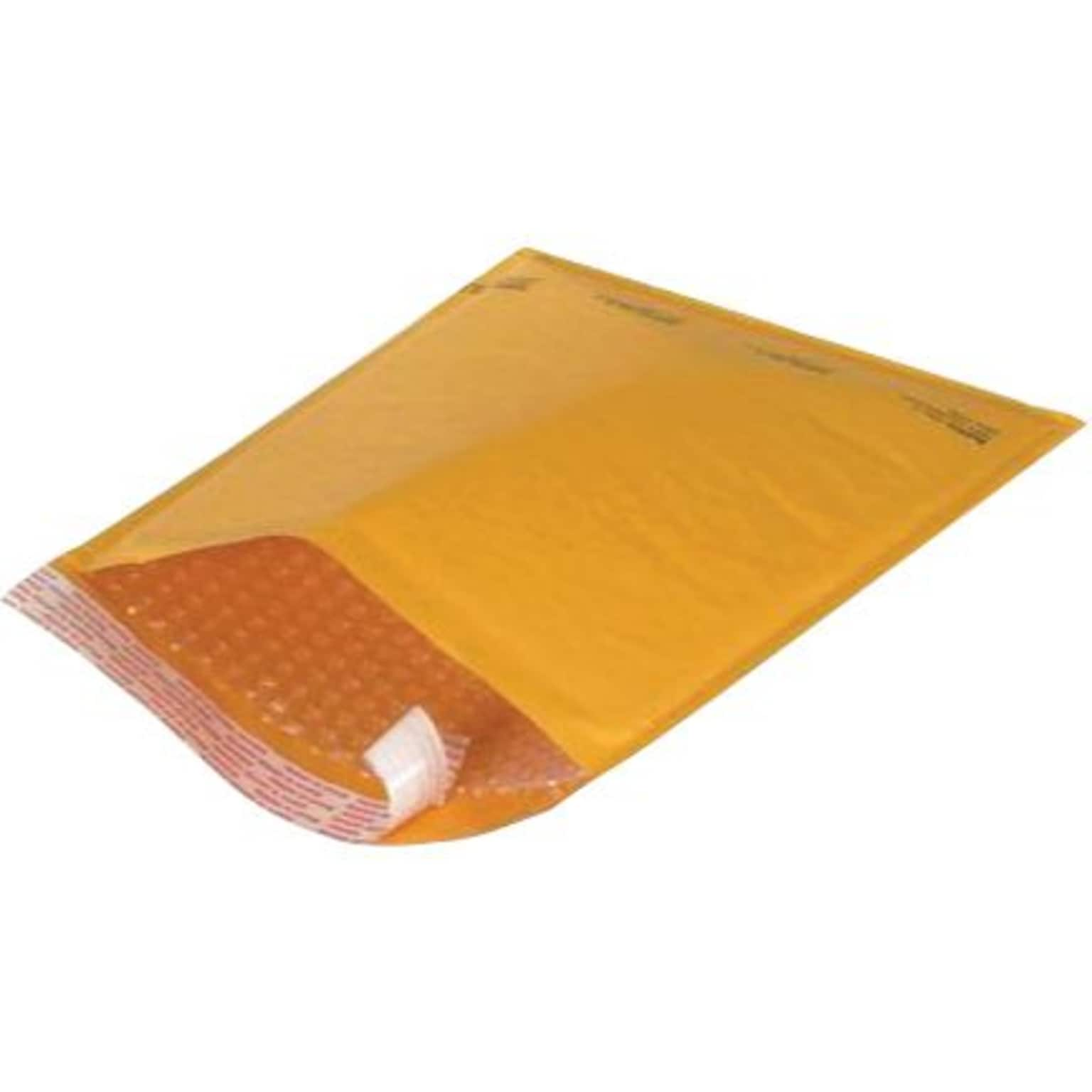 Quill Brand® 8 1/2 x 14 1/2 Kraft #3 Self-Seal Bubble Mailer, 25/Case