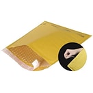 14 1/4 x 20 Quill Brand® Kraft #7 Self-Seal Bubble Mailers Easy-Open Tear-Tab, 50/Case
