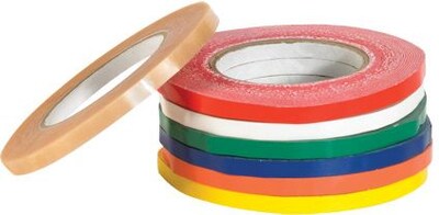 Tape Logic 3/8 x 180 yds. Dark Blue Bag Tape, 96/Case