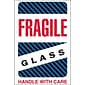 Tape Logic Fragile - Glass - Handle With Care Shipping Label, 4" x 6", 500/Roll