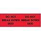 Tape Logic Do Not Break Down Skid Shipping Label, 3" x 10", 500/Roll