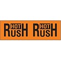 Tape Logic Labels, Hot Rush, 3 x 10, Fluorescent Orange, 500/Roll