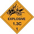 Tape Logic Explosive - 1.3C - 1 Tape Logic Shipping Label, 4 x 4, 500/Roll