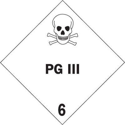 Tape Logic PG III - 6 Tape Logic Shipping Label, 4 x 4, 500/Roll