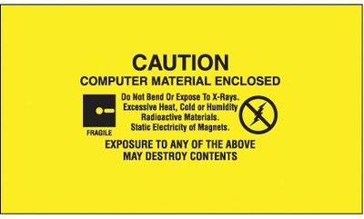 Tape Logic Computer Material Enclosed Shipping Label, 3 x 5, 500/Roll