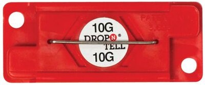 Drop-N-Tell Indicators, 10G, 25/Case