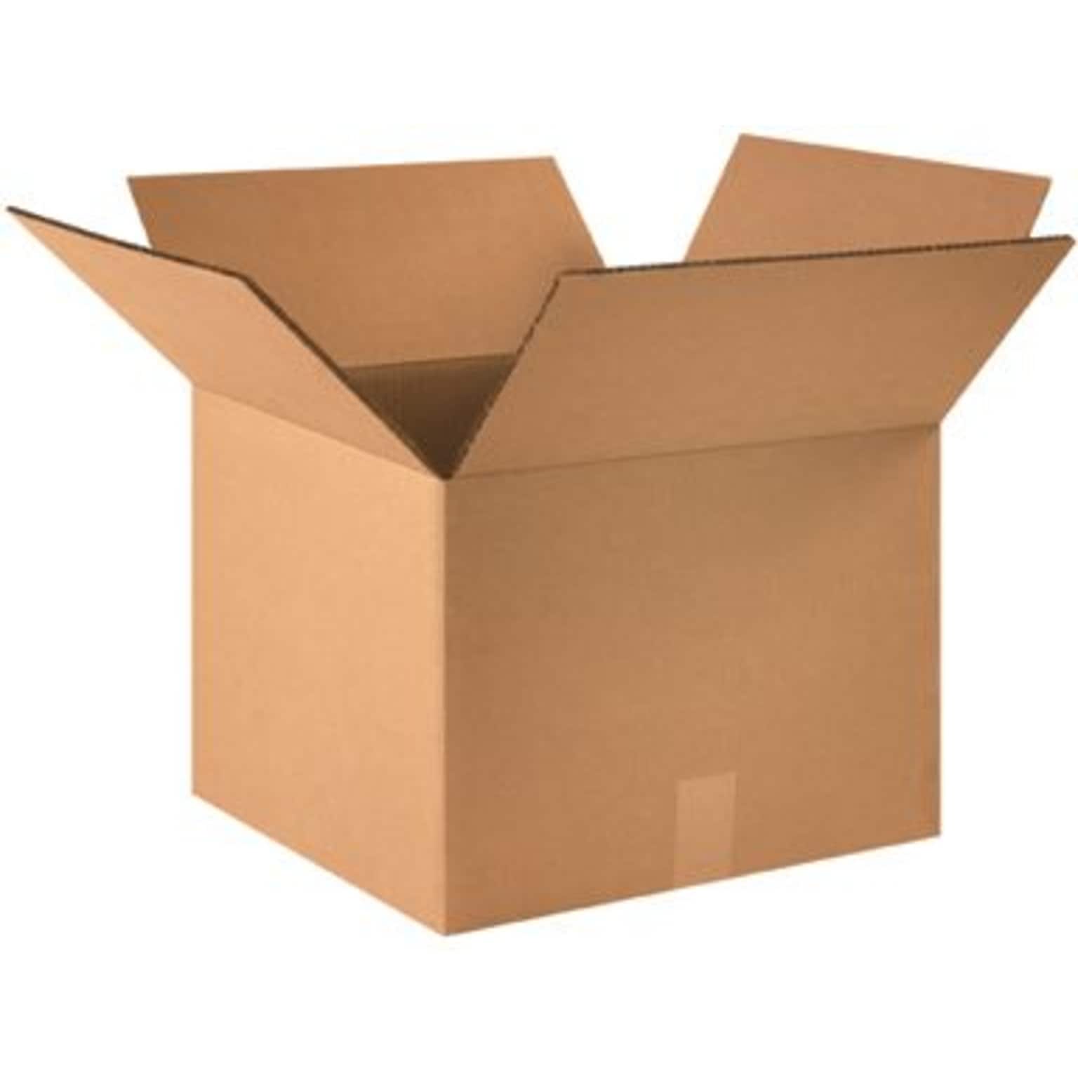 16 x 16 x 12 Shipping Boxes, 48 ECT Double Wall, Brown, 10/Bundle (BS161612HDDW)