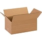 14.5" x 8.75" x 6" Multi-Depth Shipping Boxes, 32 ECT, Brown, 25/Bundle (MD1486R)
