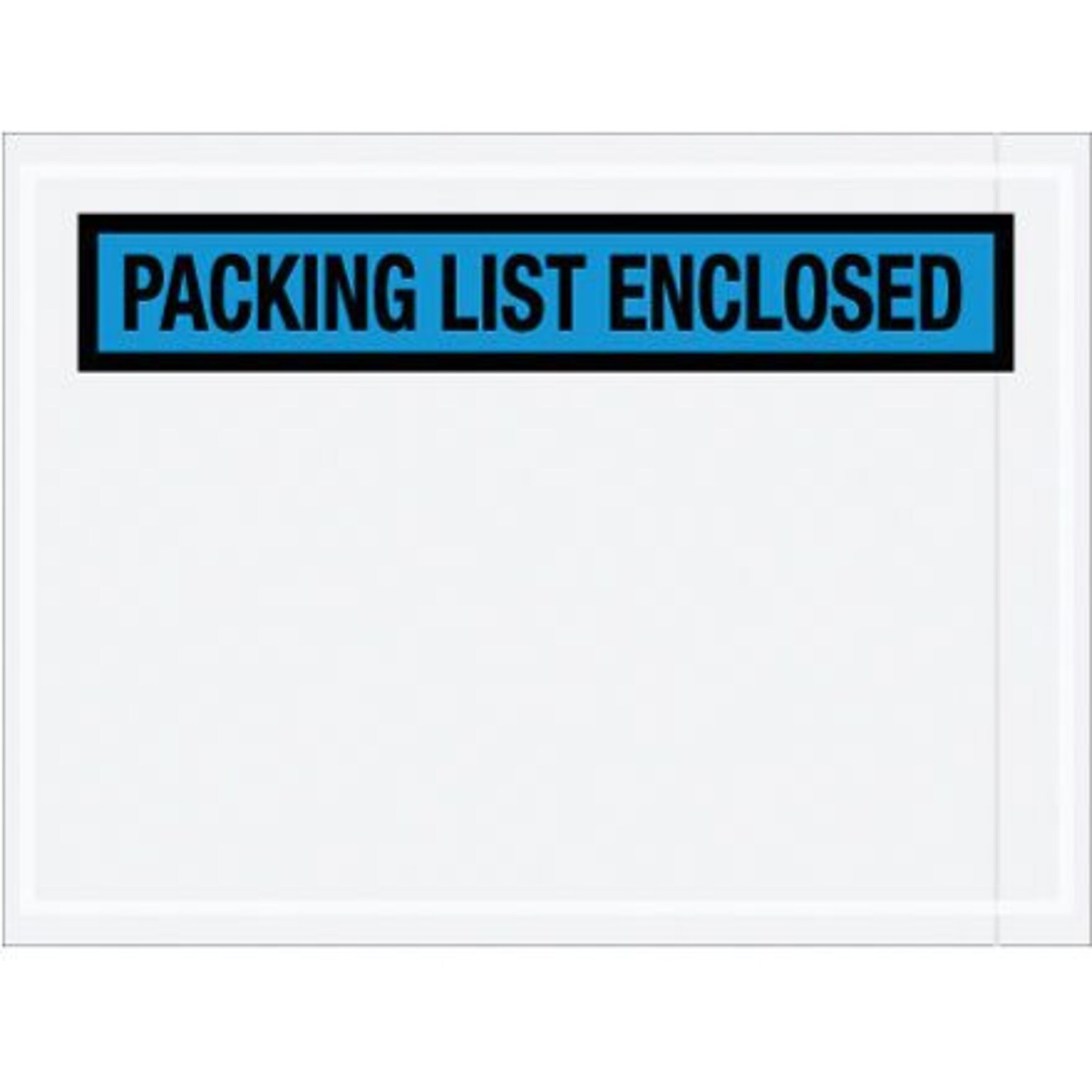 Quill Brand® Packing List Envelope, 4.5 x 6, Blue Panel Face, Packing List Enclosed, 1000/Case (PL488)