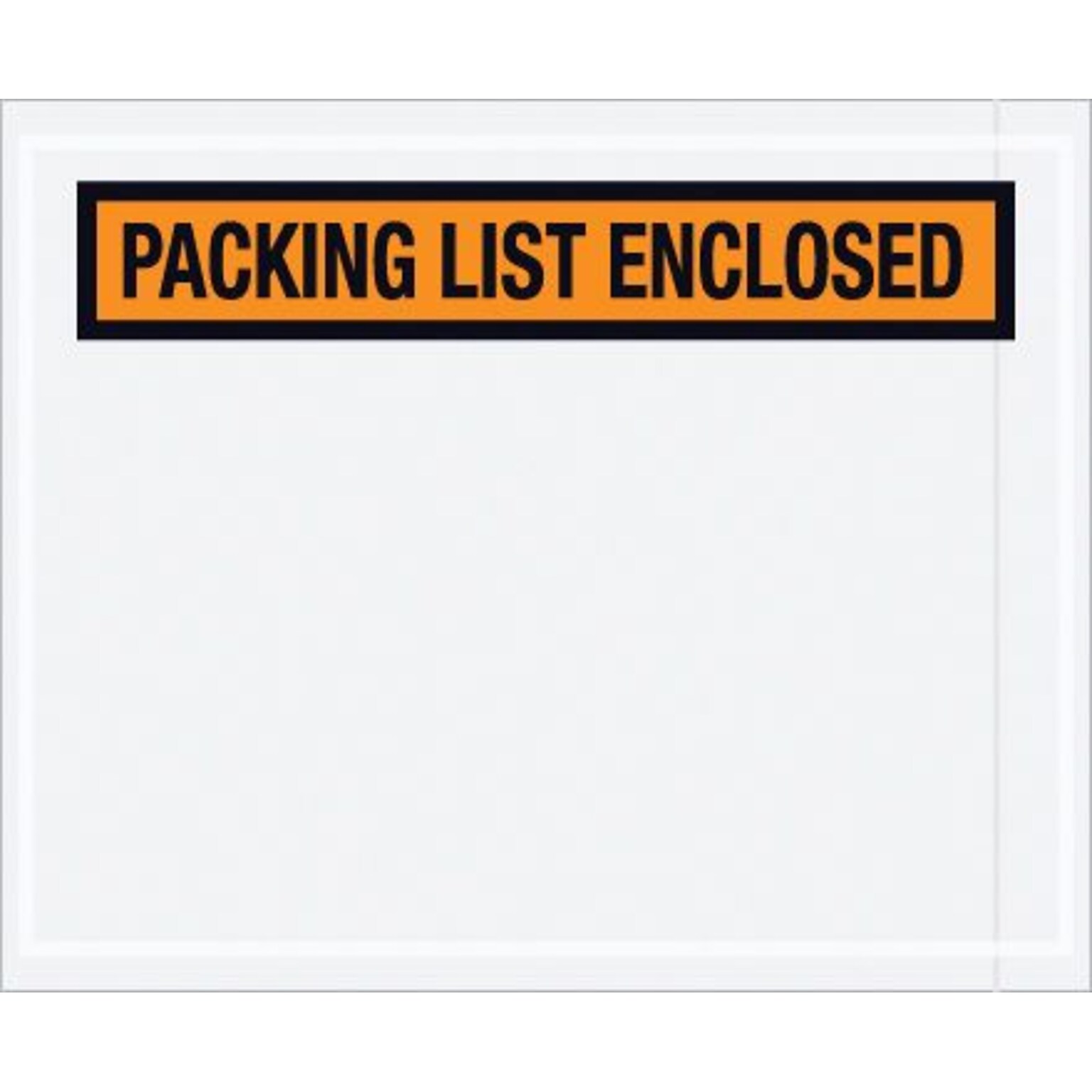 7 x 6 Panel Face Packing List Envelope, 1000/CT