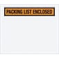 Staples Packing List Envelope, 6 1/2" x 5" - Orange Panel Face, "Packing List Enclosed", 1000/Case