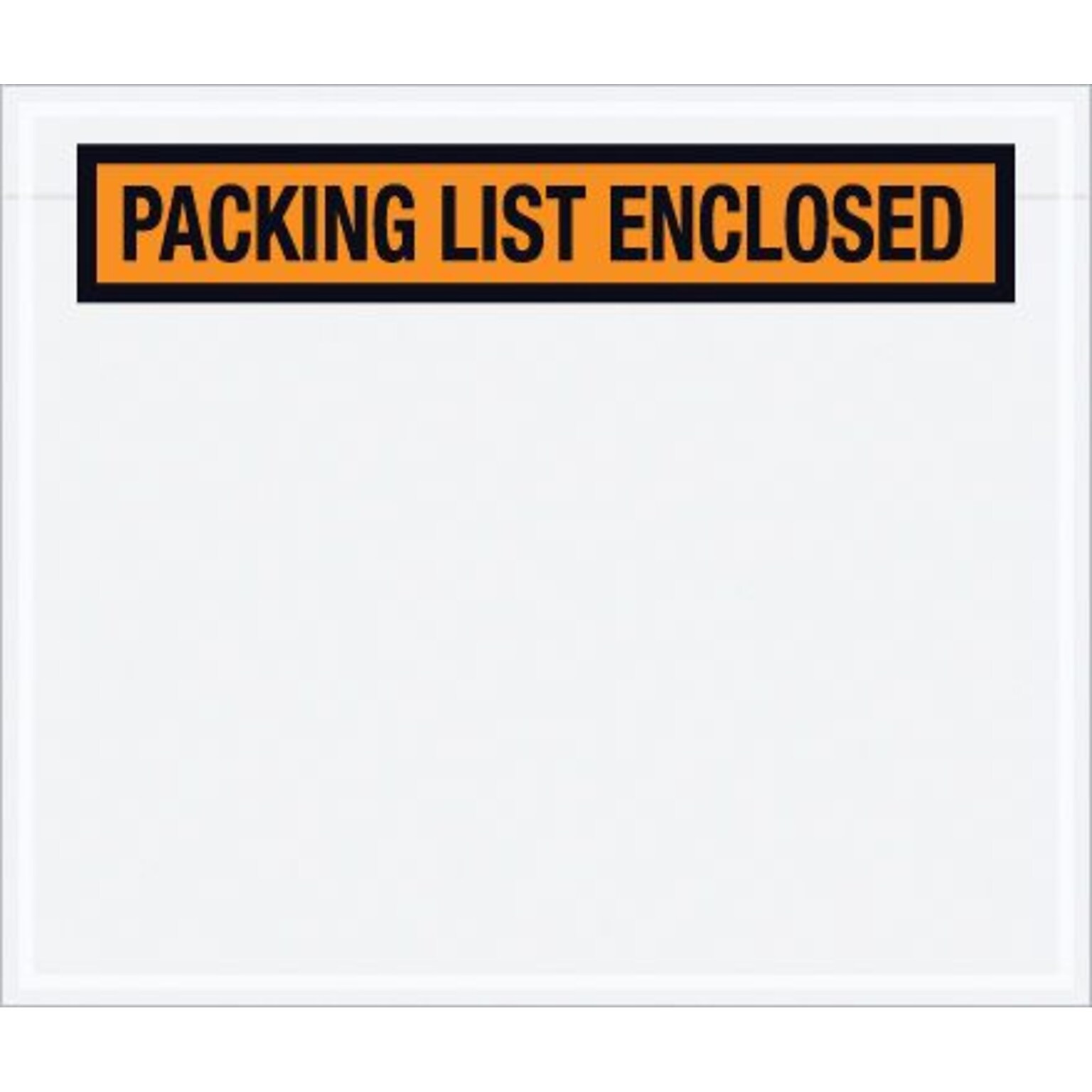 Staples Packing List Envelope, 6 1/2 x 5 - Orange Panel Face, Packing List Enclosed, 1000/Case