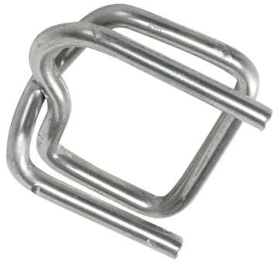 Polypropylene Strapping Metal Buckle, 1000/Carton (PS12HDBUCK)