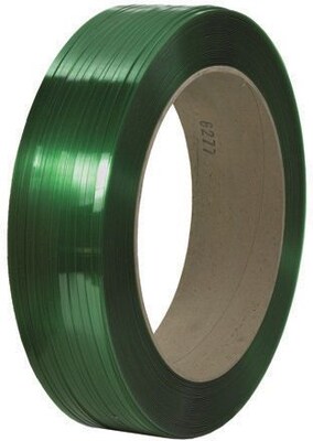 7/16 x 10500 - 16 x 6 Core - Signode Comparable Polyester Strapping - Smooth, 1 Coil