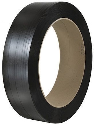 7/16 x 7000 - 16 x 6 Core-Staples Hand Grade Signode Comparable Polypropylene Strapping -Smooth, 1 Coil