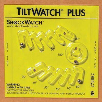 Tiltwatch™ Plus with Label, 50/Case