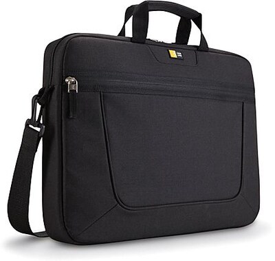 Case Logic Polyester Briefcase, Laptop Compatible, Black (3201492)