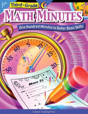 Third-Grade Math Minutes Resource Book