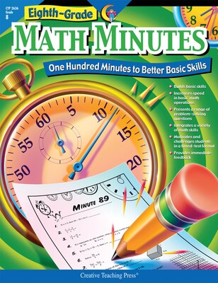 Eighth-Grade Math Minutes Resource Book