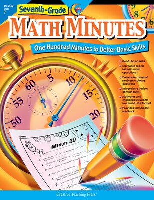 Seventh-Grade Math Minutes Resource Book