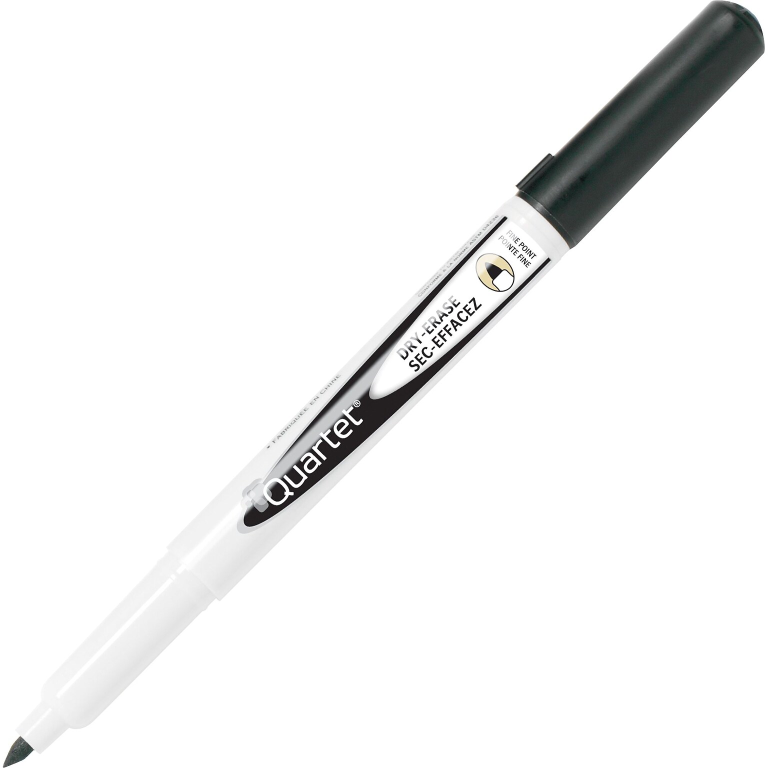 Quartet Dry Erase Markers, Fine Tip, Assorted, 4 Pack (659520Q)