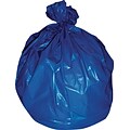 Heritage 30-33 Gallon Trash Bags, 33x40, High Density, 19 Mic, Blue, 250 CT (Z6640EX)