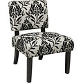 Office Star Avenue Six® Wood Jasmine Accent Chair, Paradise
