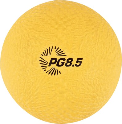 Champion Sports Rhino Playground Ball, 8.5, Yellow (CHSPG85YL)