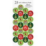Great Papers® Holiday Seals Foil String Of Light, 50/Count