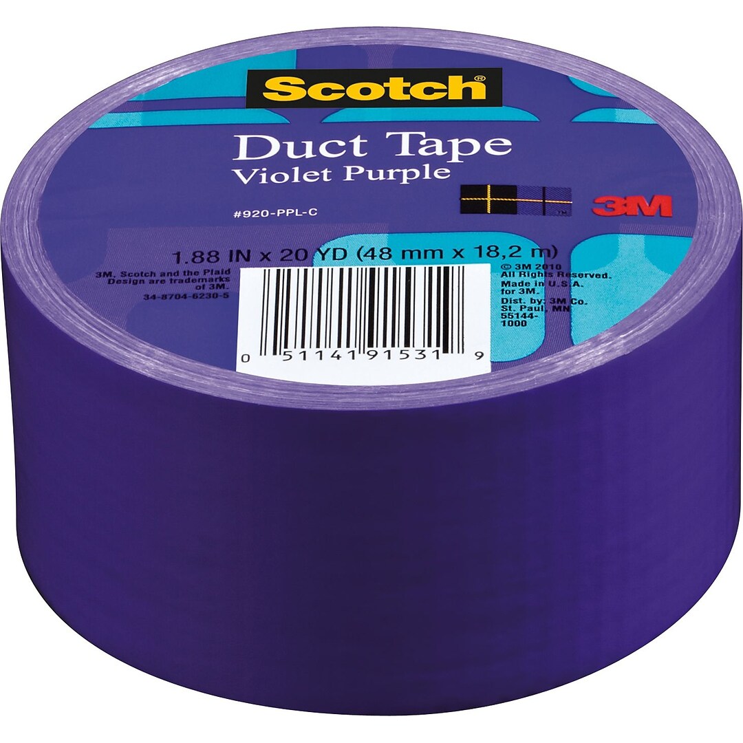 Purple Duct Tape 2" x 30' Buy More and Save 10 yards 