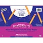 Pacon Picture Paper, 1/2" Ruled, 1/4" Dotted Line, 12" x 9", 500/PK