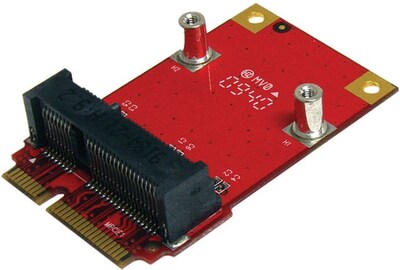 StarTech® HMPEXADP Mini PCI Express Adapter;  Plug-in Card