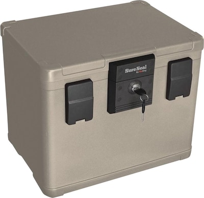 FireKing® SureSeal Fireproof Chest with Key Lock, .60 Cu.Ft. (SS106)