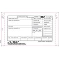 TOPS® W-2 Tax Form, 5 Part, Carbonless, White, 9 1/2 x 5 1/2, 100 Forms/Pack