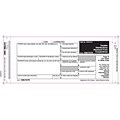 TOPS® 1099PATR Tax Form, 2 Part Mailer, White, 9 x 3 2/3, 102 Forms/Pack